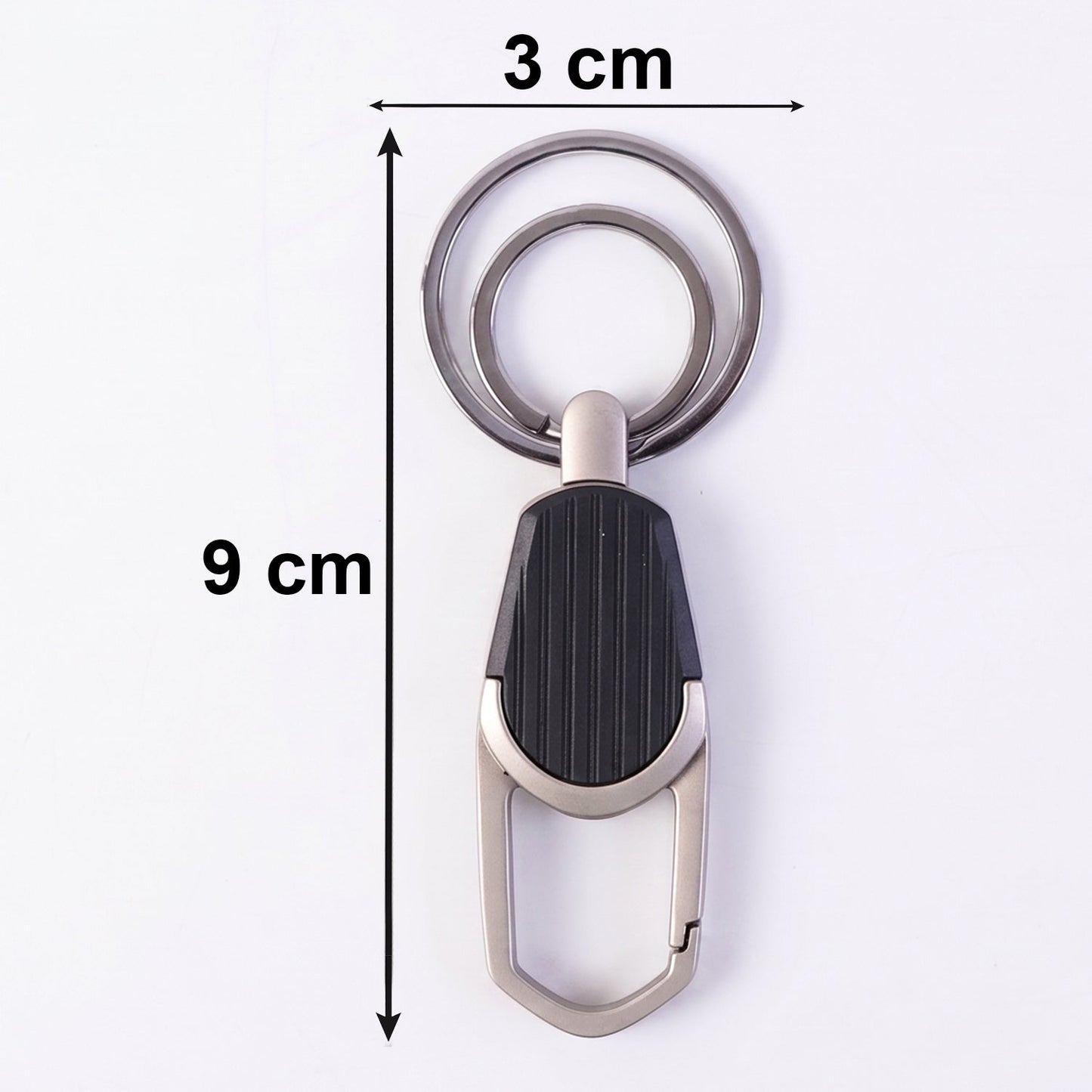 Premium Metal Key Holder Keychain 1 Pc