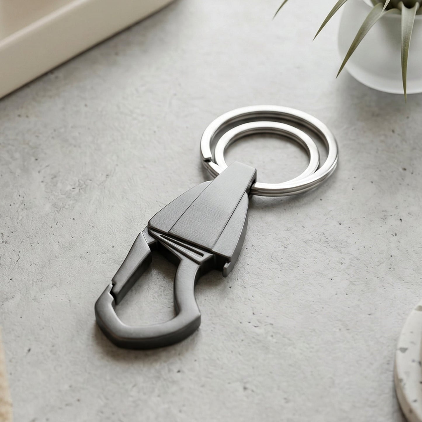 Premium Heavy Duty Metal Key Holder Clip Keychain 1 Pc
