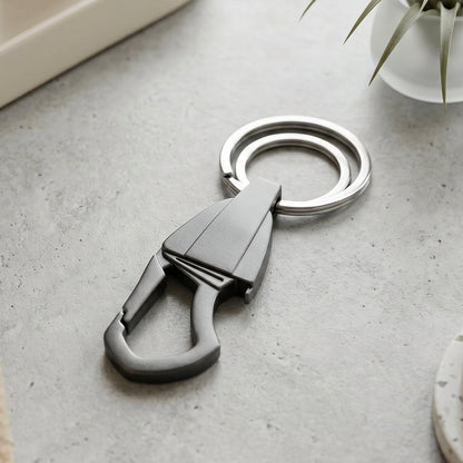Premium Heavy Duty Metal Key Holder Clip Keychain 1 Pc