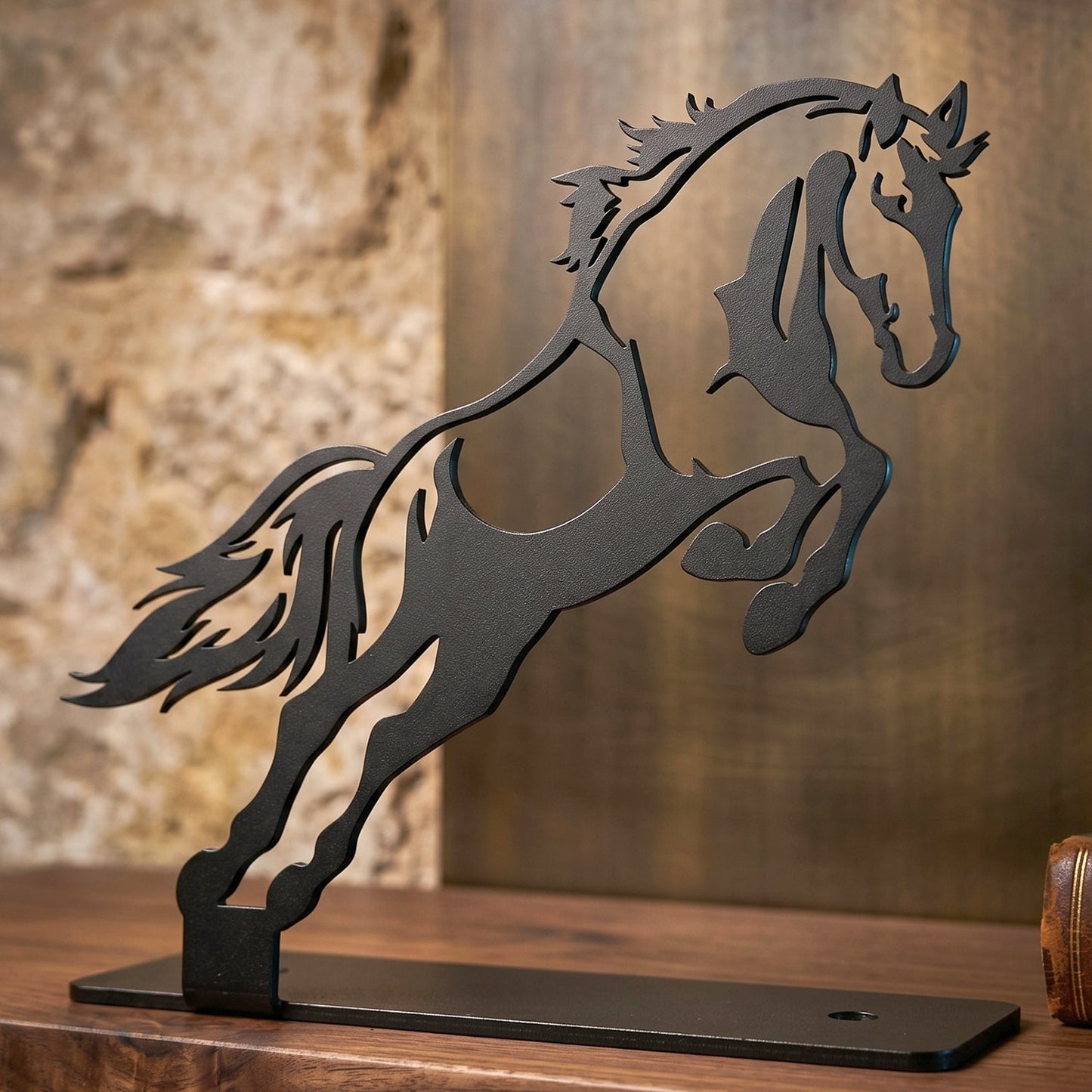 premium metal horse showpiece