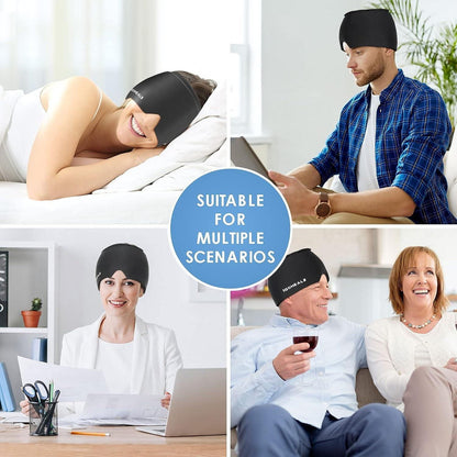 60 degree cooling migraine hat