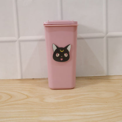 novelty trash can pen holder