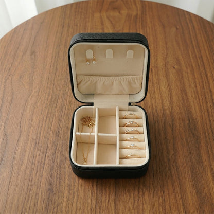 PU leather mini jewellery box detail India
