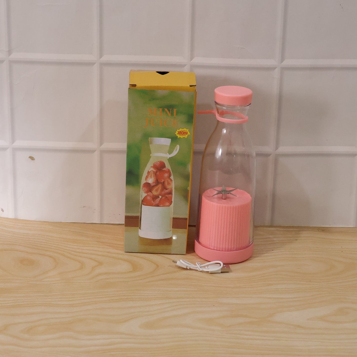 Portable Electric Juicer Blender Bottle 380 ML