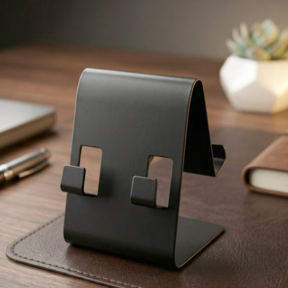 Metal Mobile Phone & Tablet Stand (1 Pc, Black Color)