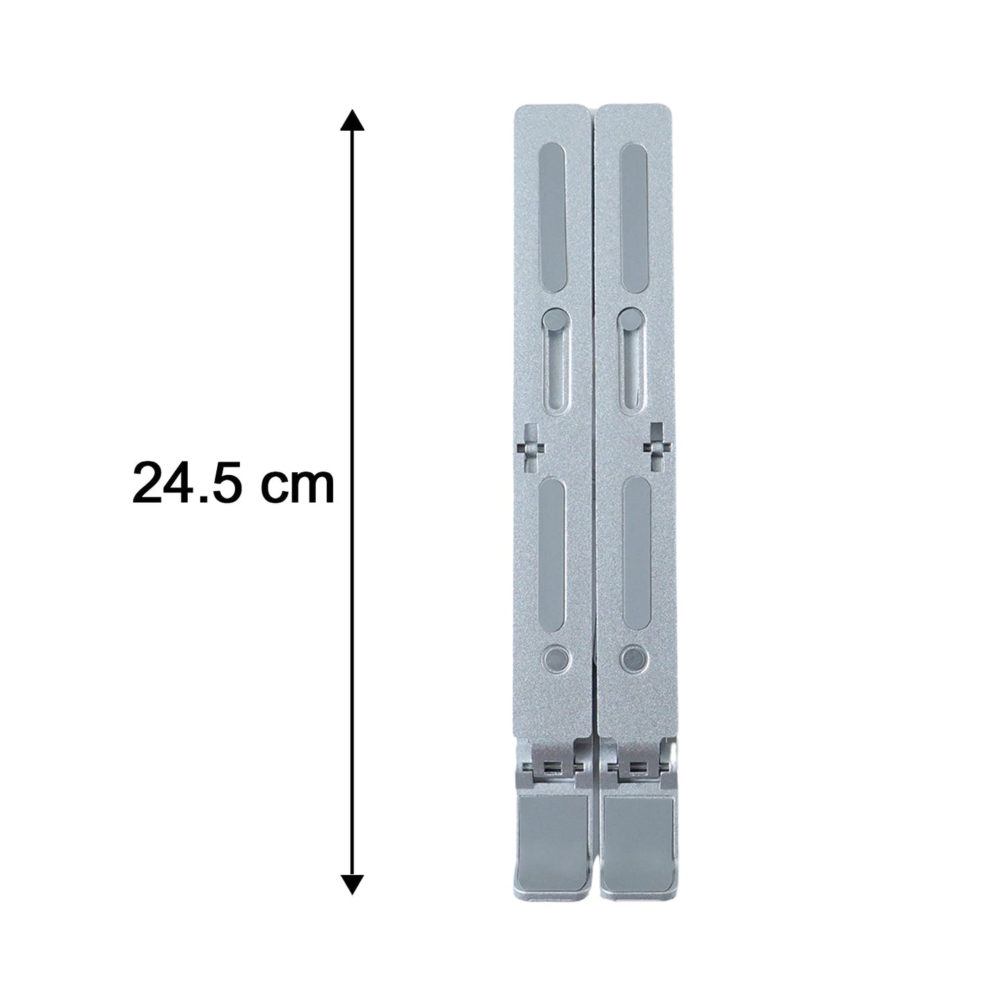 Adjustable Foldable Aluminium Laptop Stand (1 Set)