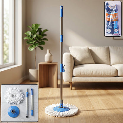 360 degree rotating spin mop cleaning floor mop set