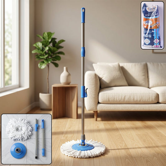 360 degree rotating spin mop cleaning floor mop set