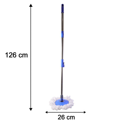 durable spin mop set for wet dry cleaning
