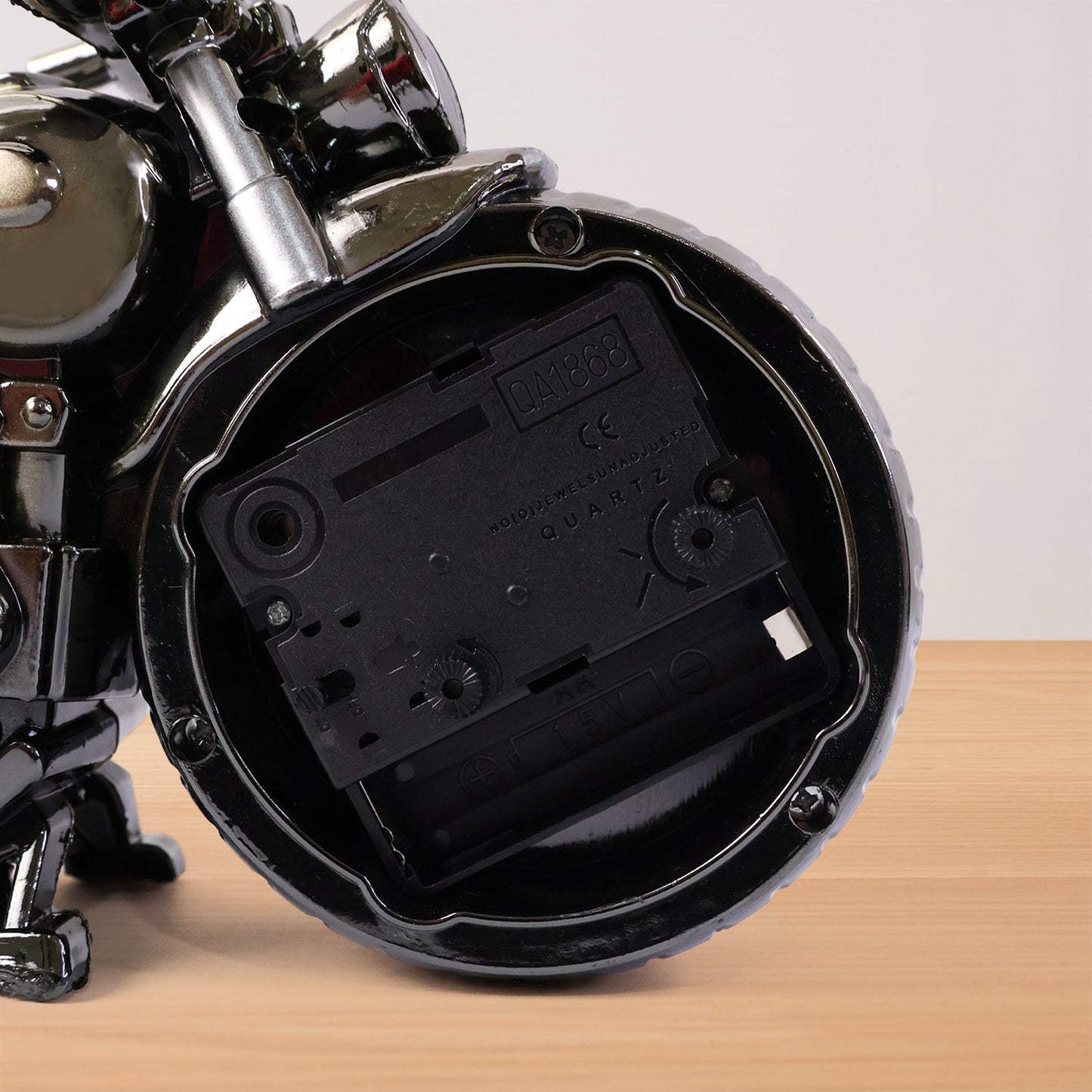 Motorcycle Alarm Clock, Motor Table Clock for Home Decor (1 Pc)