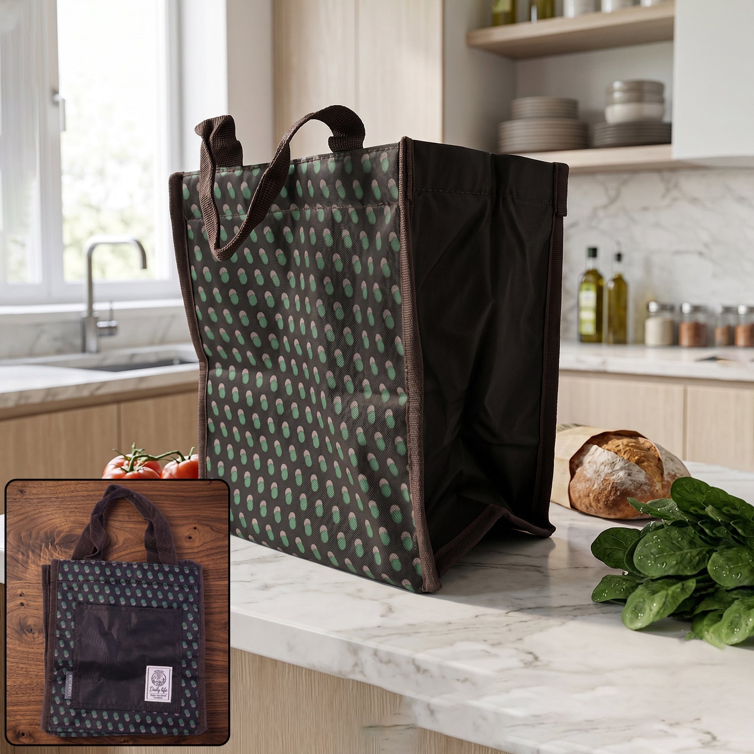 reusable multipurpose carry bag 23x22 cm for shopping