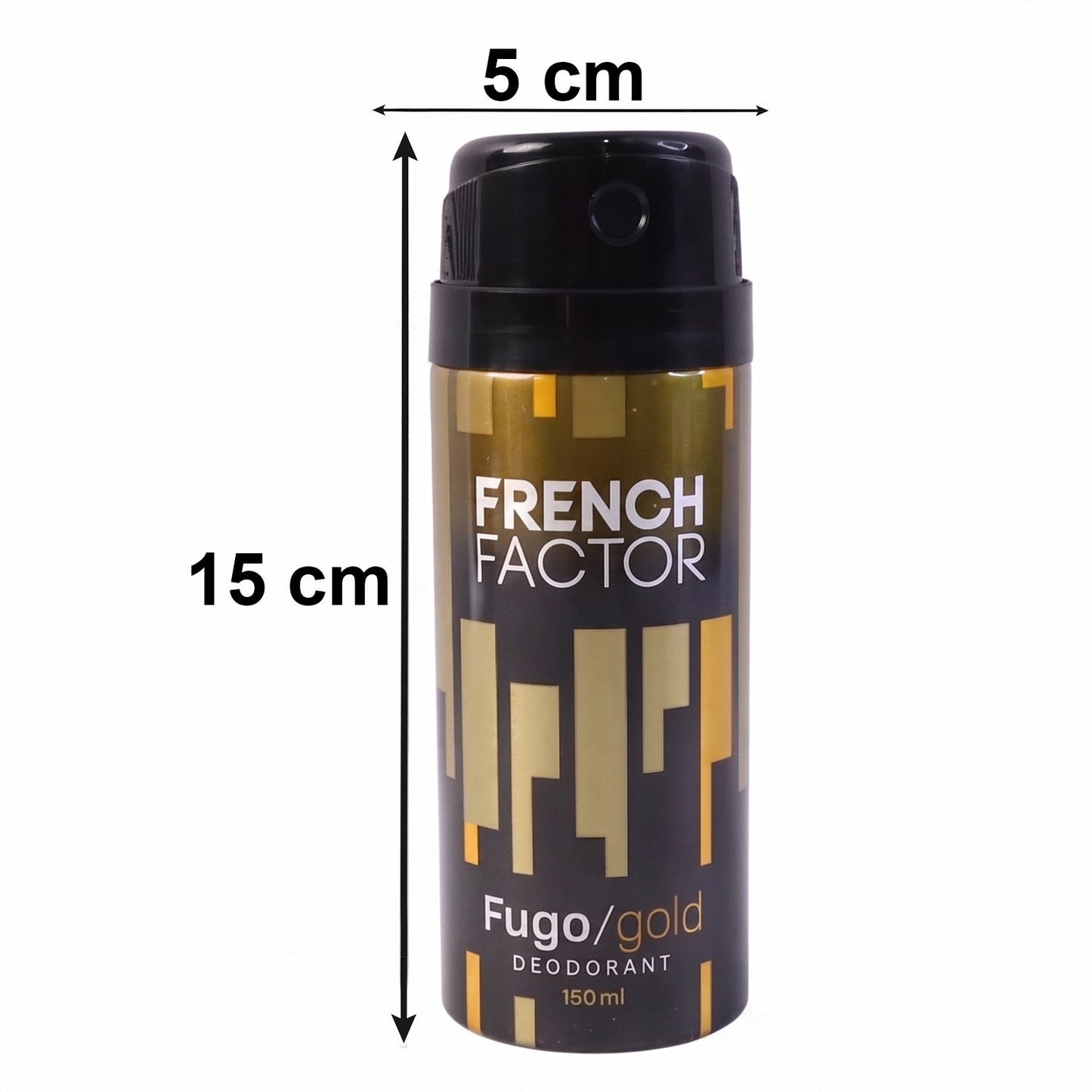 French Factor Fugo Gold Deodorant Body Spray (1 Pc, 150 ML)