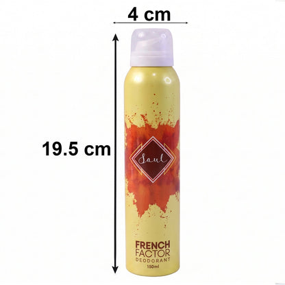French Factor Soul Deodorant Body Spray (1 Pc, 150 ML)