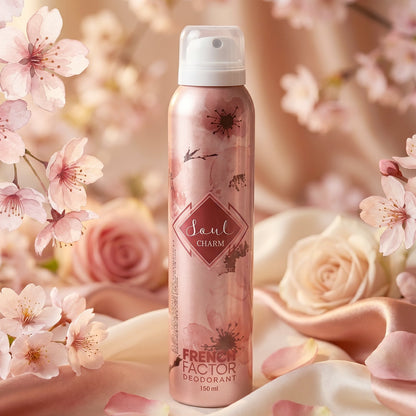 French Factor Soul Charm Deodorant Body Spray (1 Pc, 150 ML)