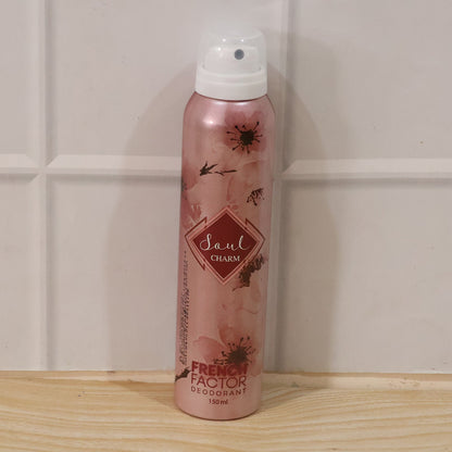 French Factor Soul Charm Deodorant Body Spray (1 Pc, 150 ML)