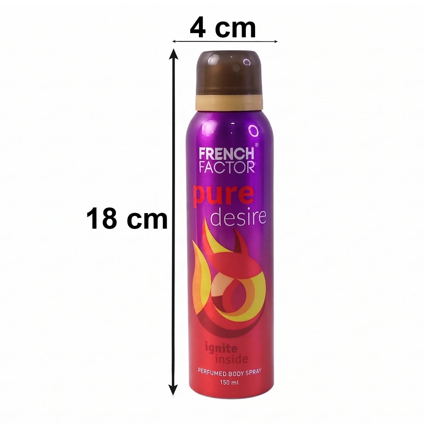 French Factor Pure Desire Perfumed Body Spray (1 Pc, 150 ML)