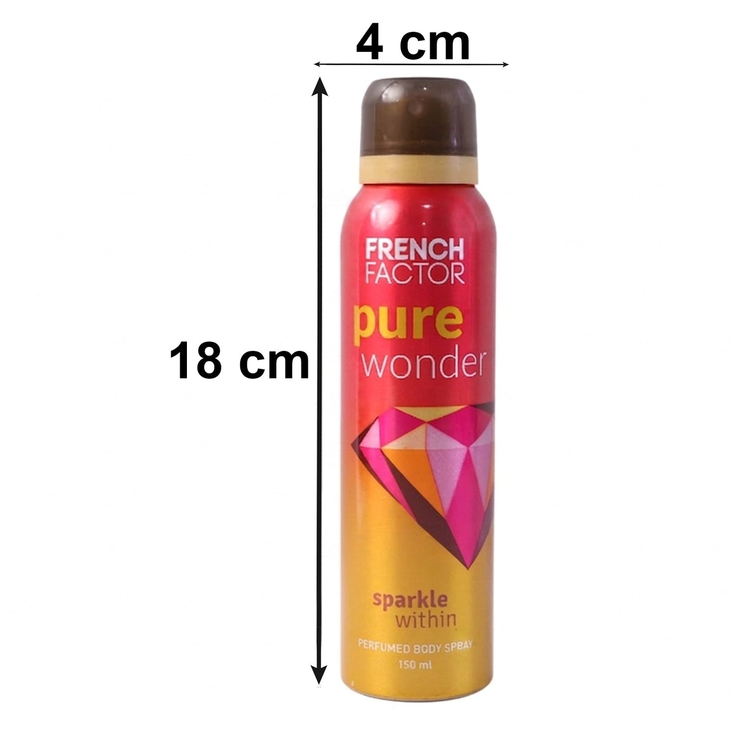 French Factor Pure Wonder Perfumed Body Spray (1 Pc, 150 ML)