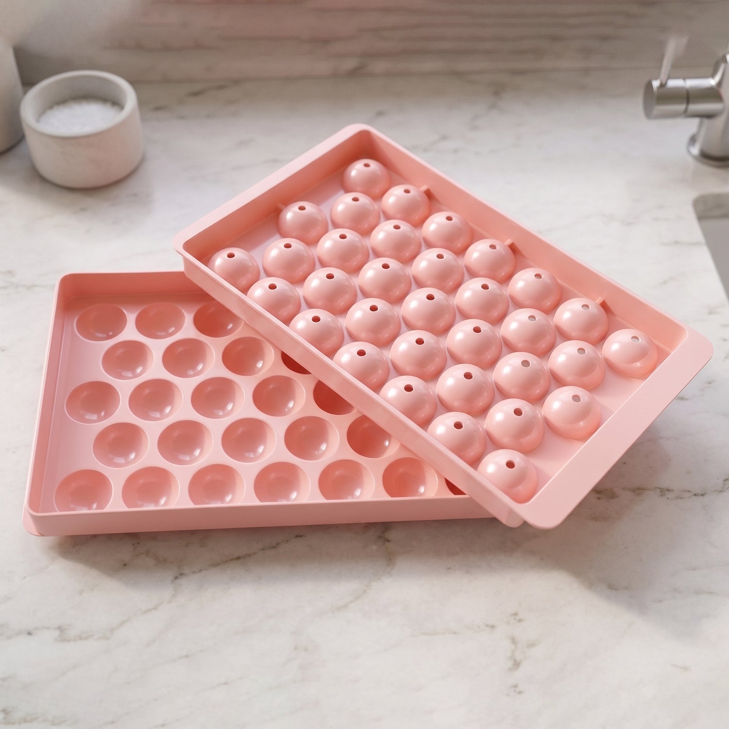 plastic lollipop ice mold