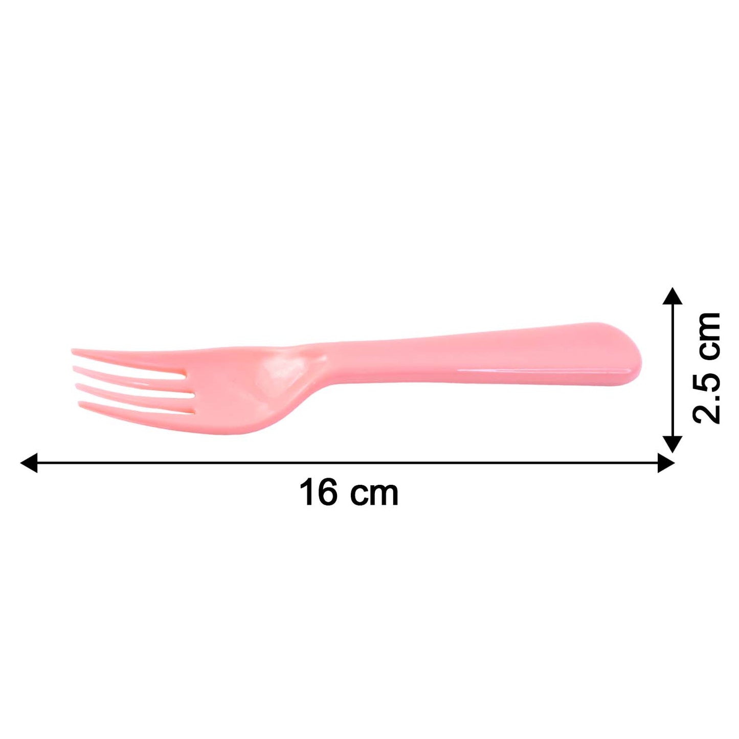 Plastic Fork Spoon,  Baby Fork Spoon Dessert Spoon (5pc set)