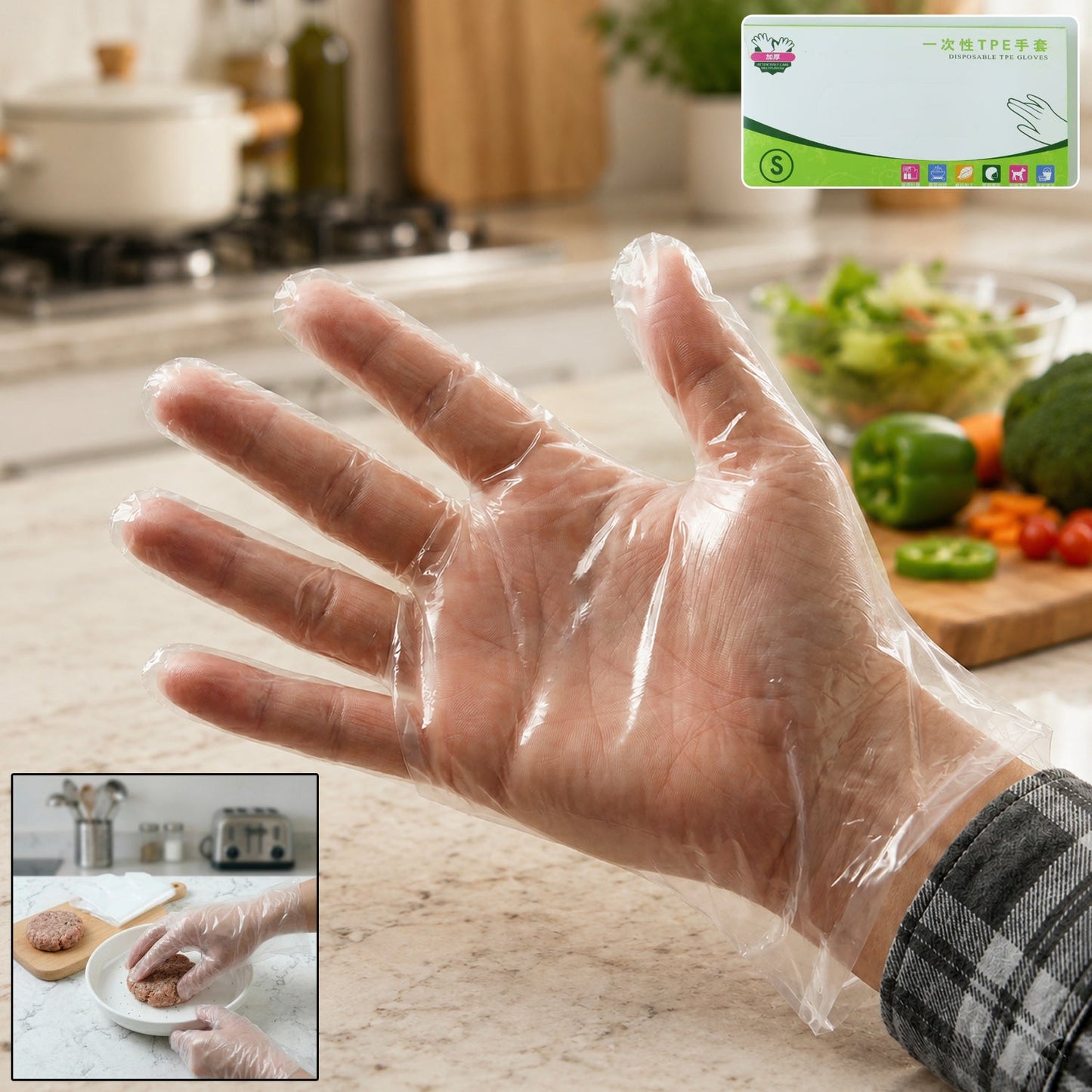 Disposable TPE Gloves