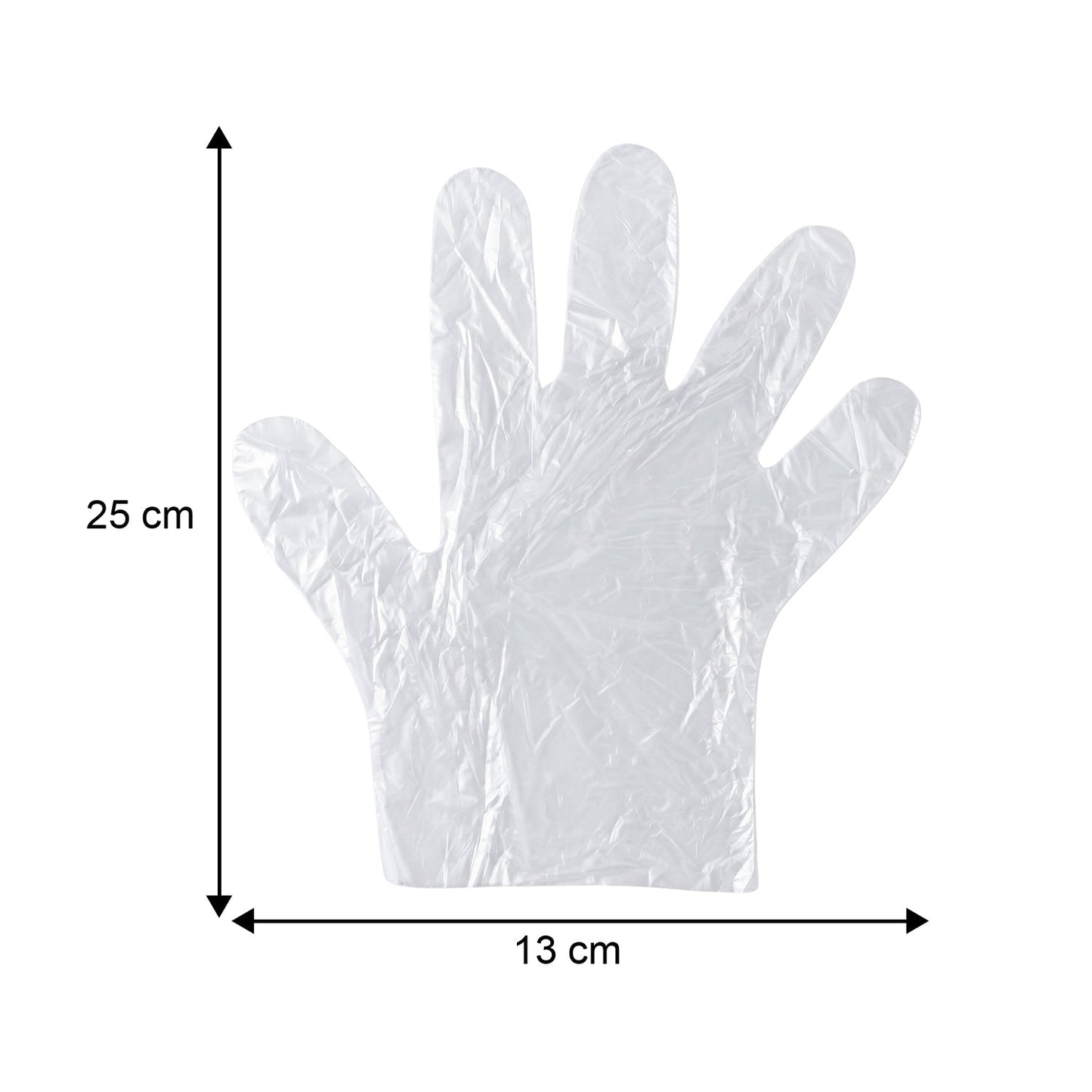 Disposable Small Plastic Gloves (100 Pc)