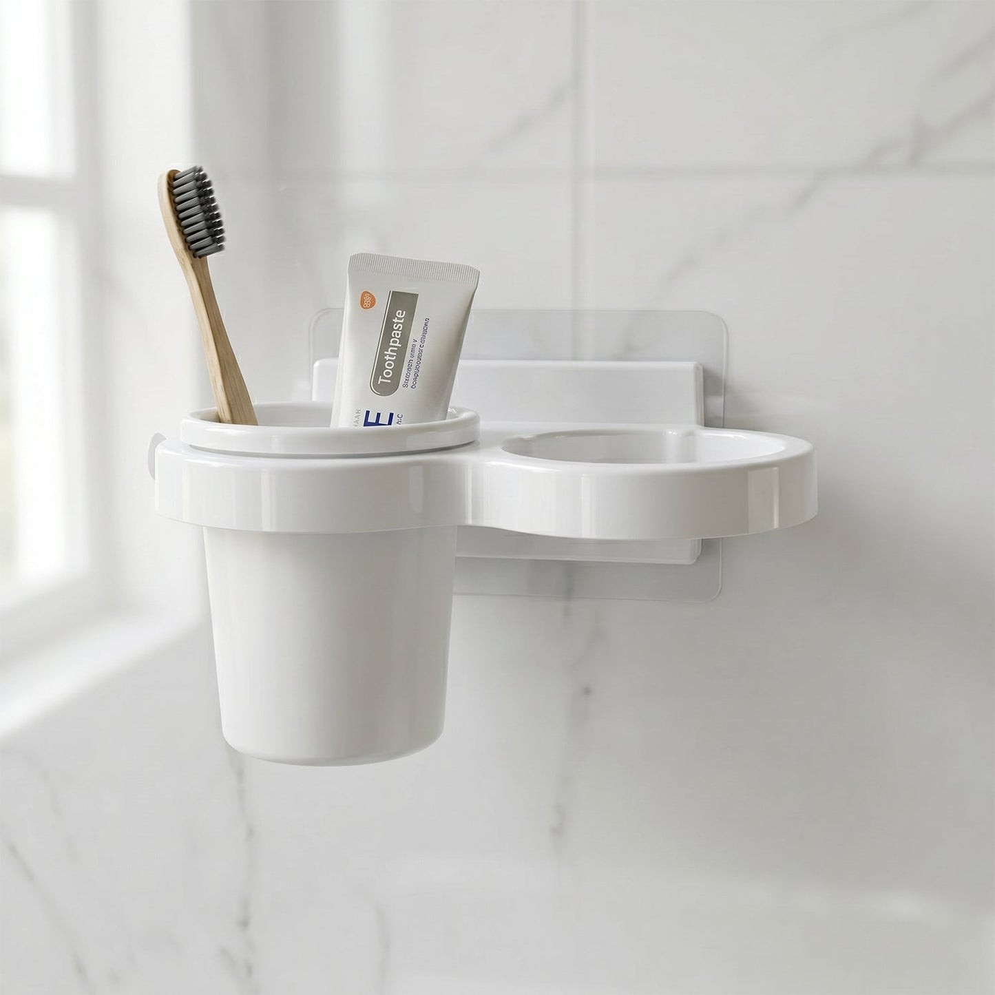 easy install wall mounted bathroom accessory set