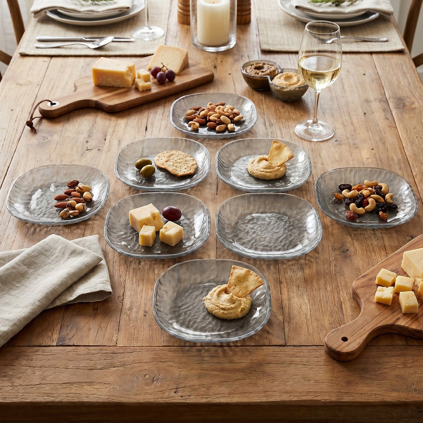 reusable party serving plates
