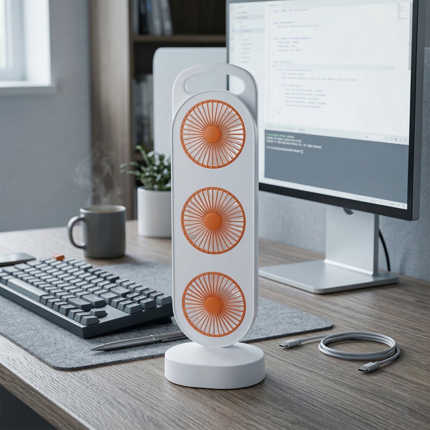 multi head fan
