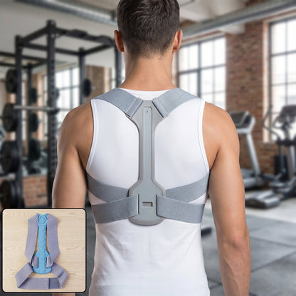 Large back posture belt