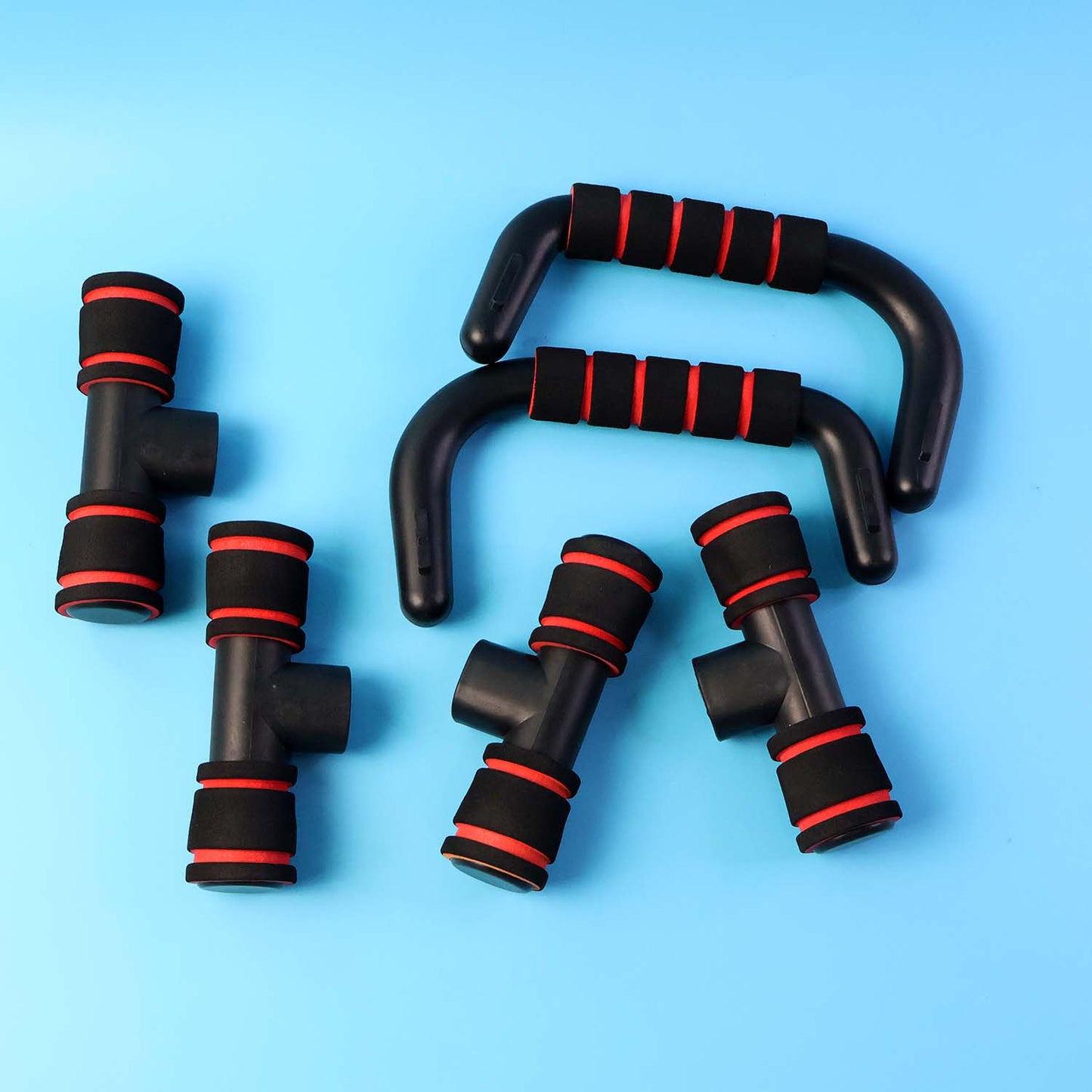 Heavy-Duty Push-Up Bars Stand for Home Workout