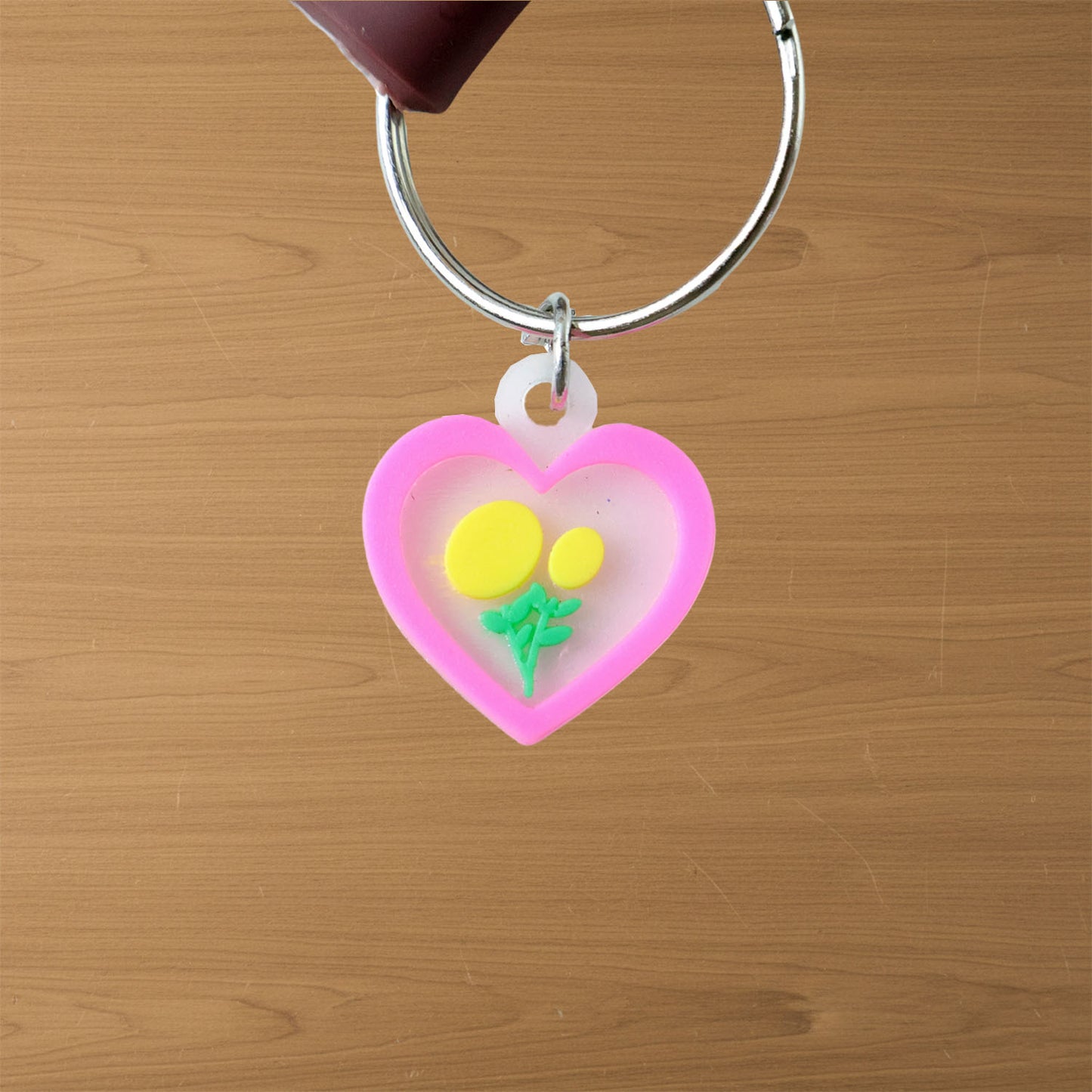 Decorative animal key ring