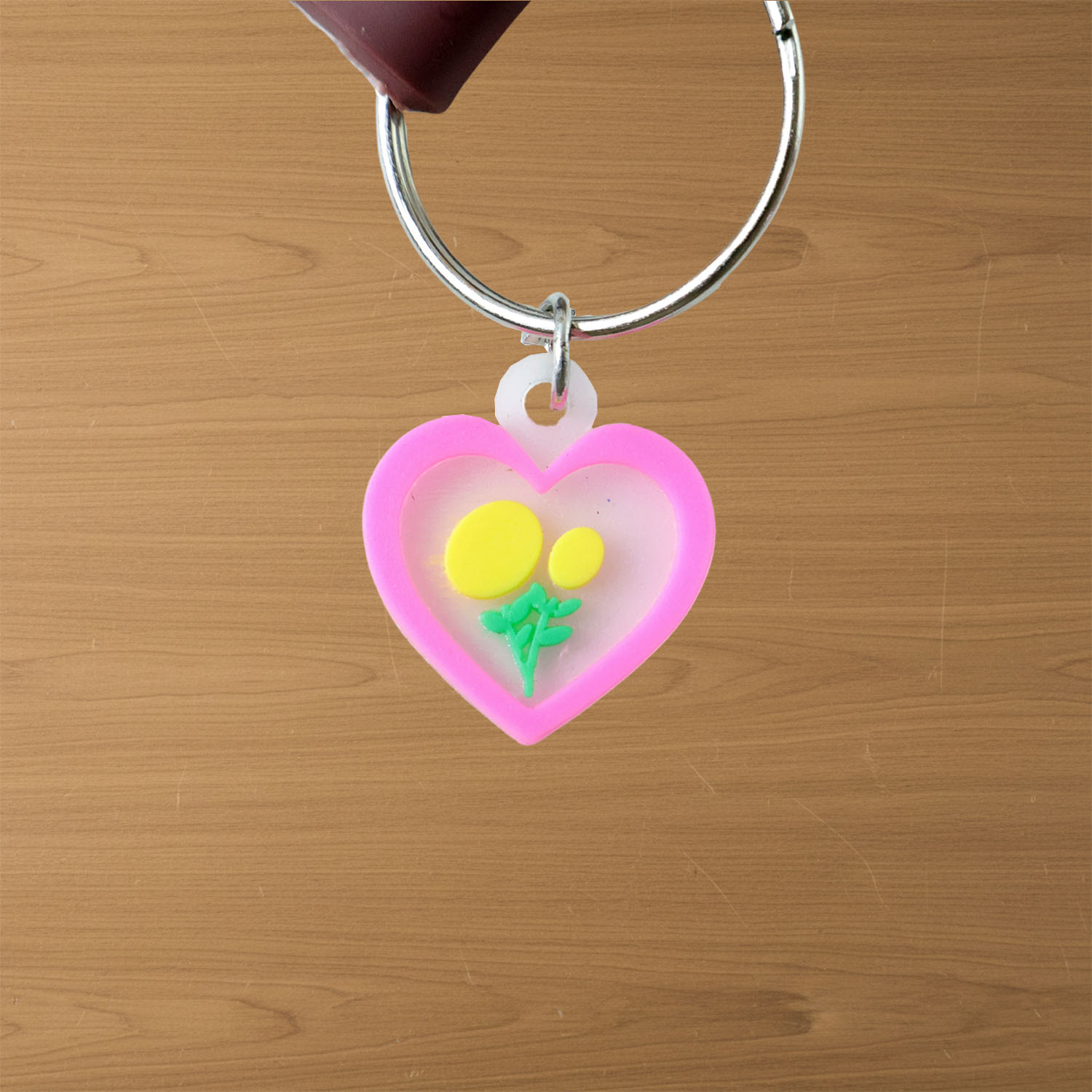 Decorative animal key ring