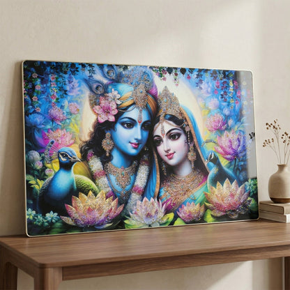 Radha Krishna Wall Hanging Frame