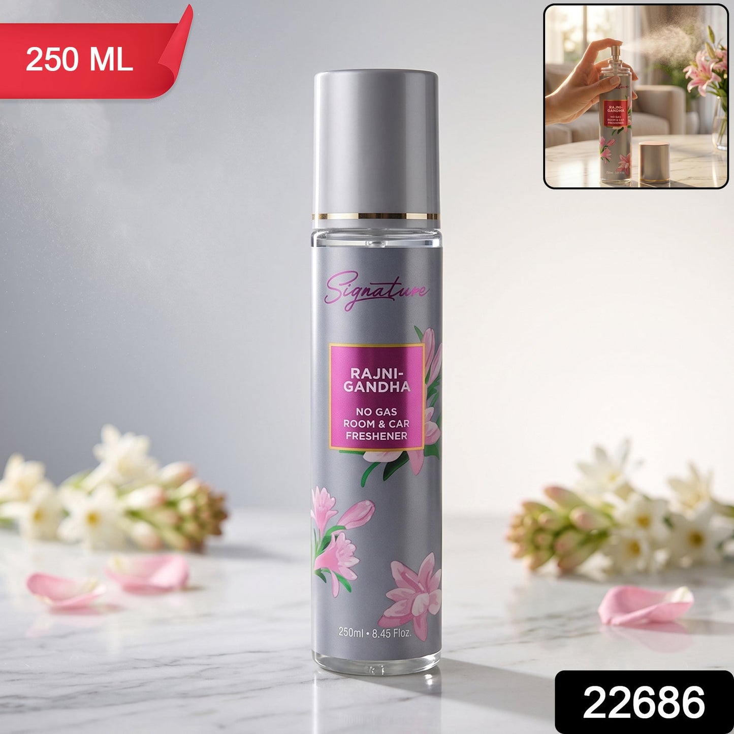 floral rajnigandha car freshener
