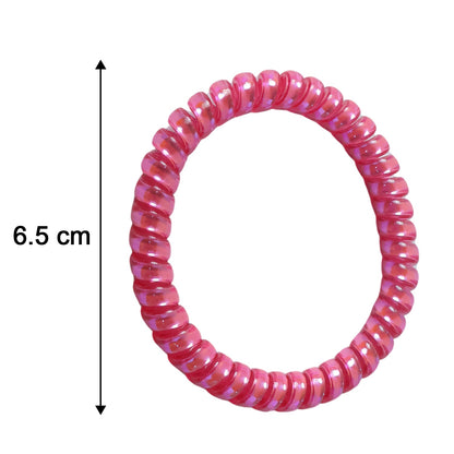 stretchable coil hair tie