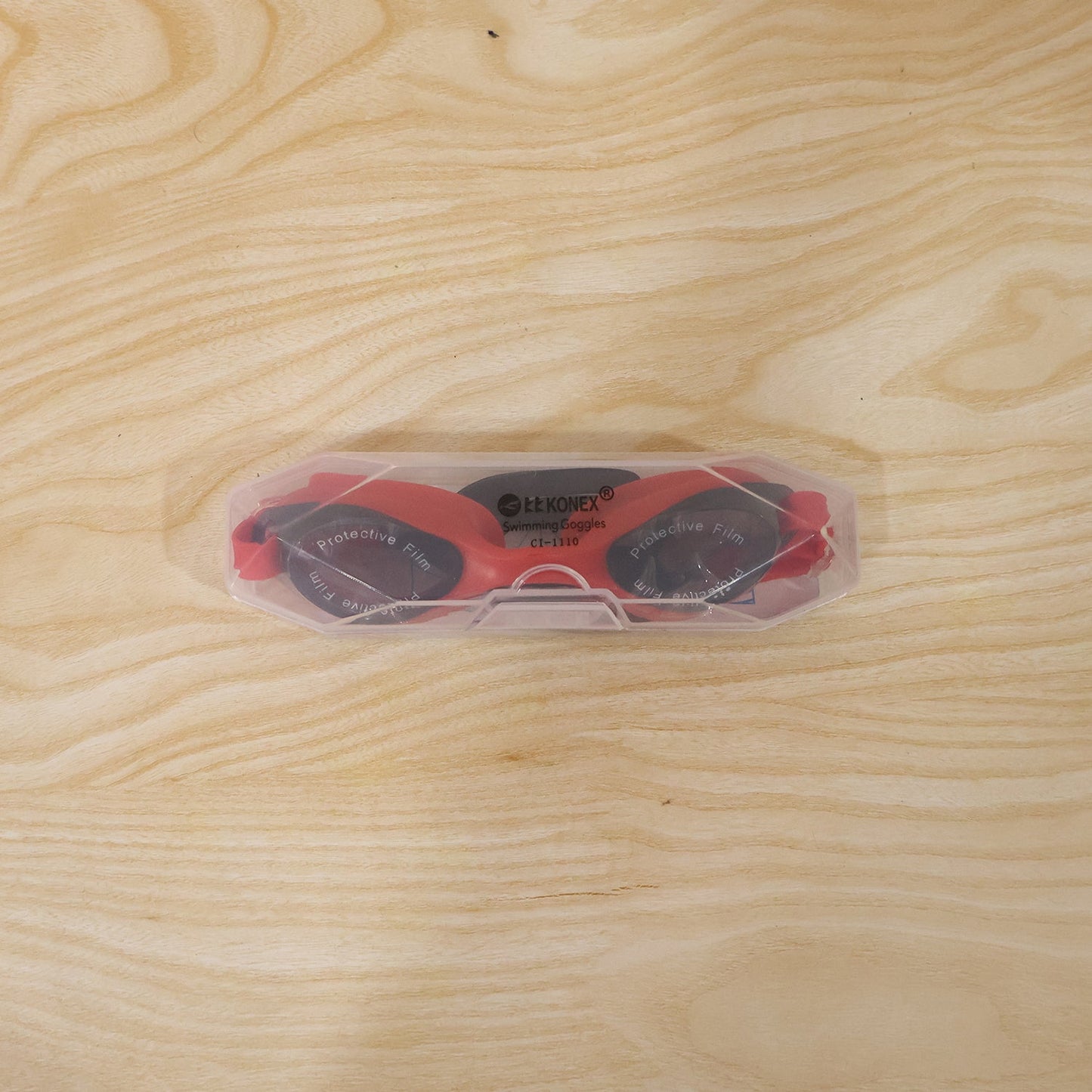 Premium Swimming Goggles with Adjustable Strap (1 Pc)