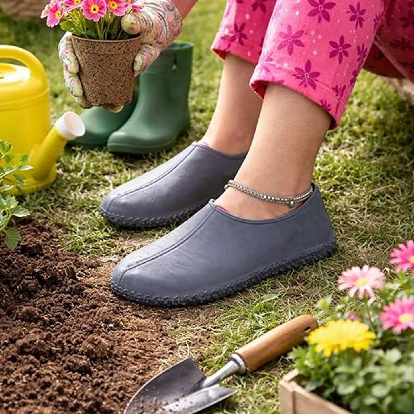Small Silicone Shoe Covers: Waterproof & Anti-Skid for Rain & Bike