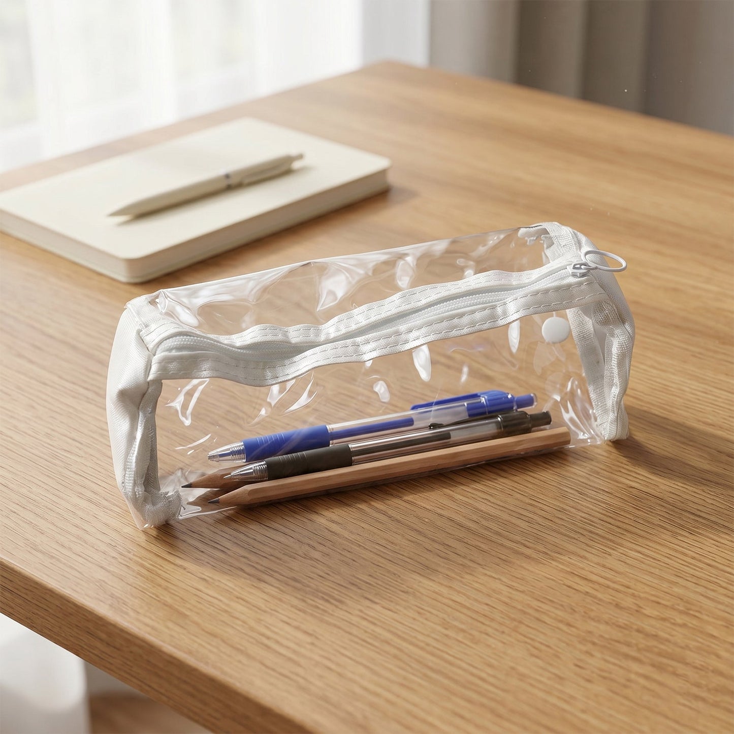 clear pencil case for students