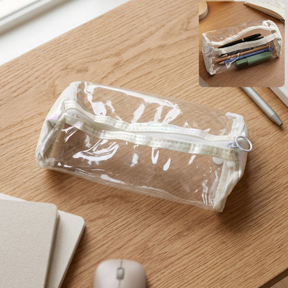 transparent stationery pencil organizer