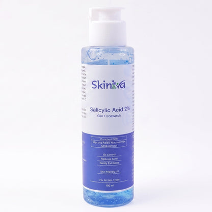 pore cleansing gel face wash salicylic acid formula