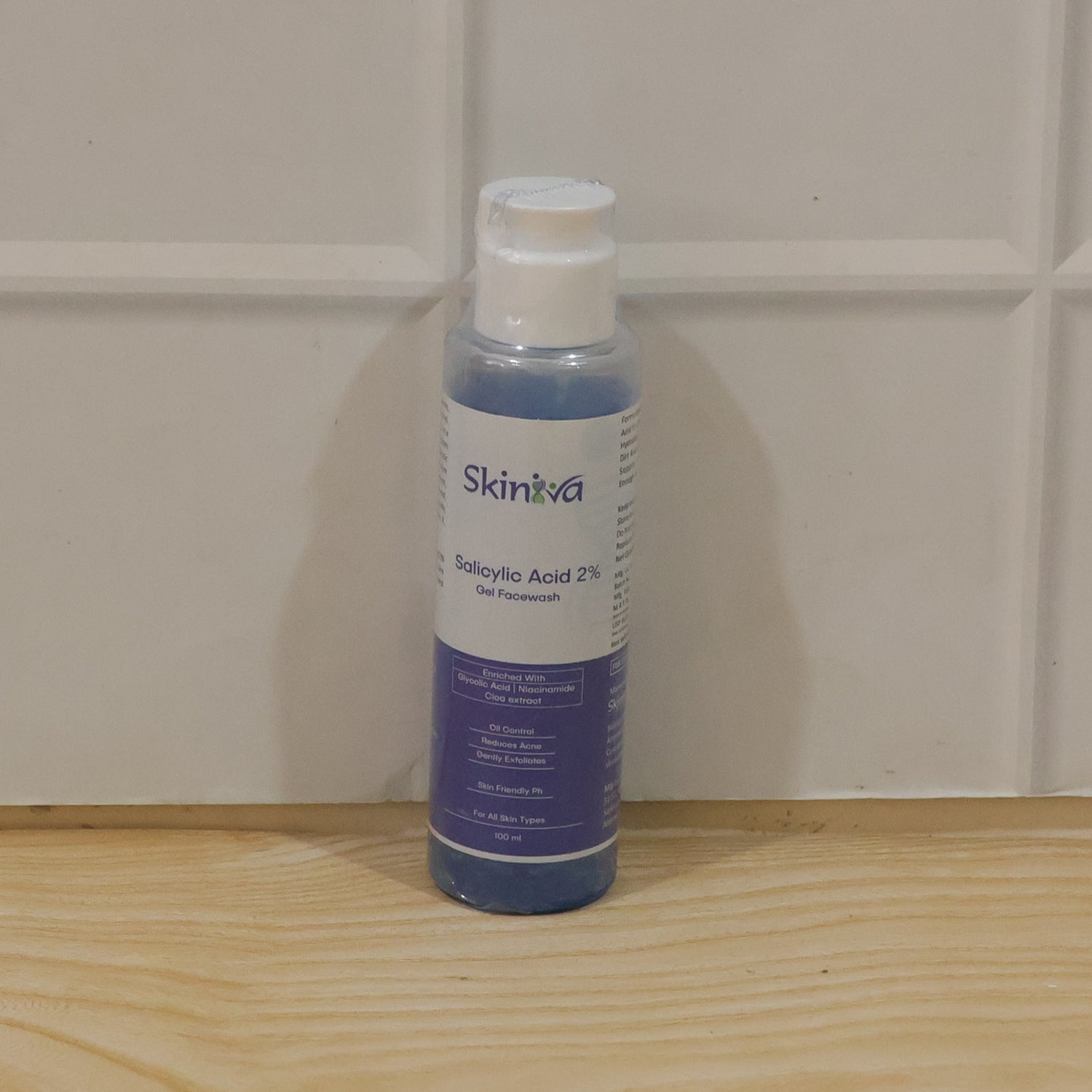acne prone skin face wash gel formula