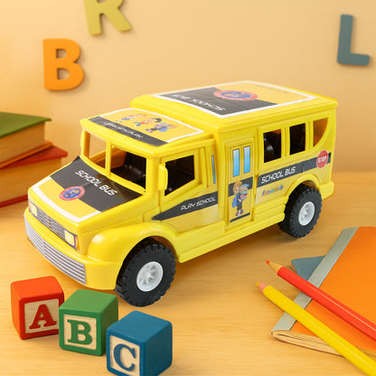 push friction bus toy