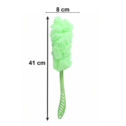 Extra Long Handle Bath Loofah Brush 45 cm Reach Shower Body Scrubber (1 Pc)