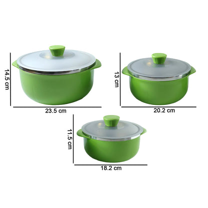 Signature Multipurpose Kitchen Serving Bowl (1000ML,1400ML,2200ML,3 Pc Set)