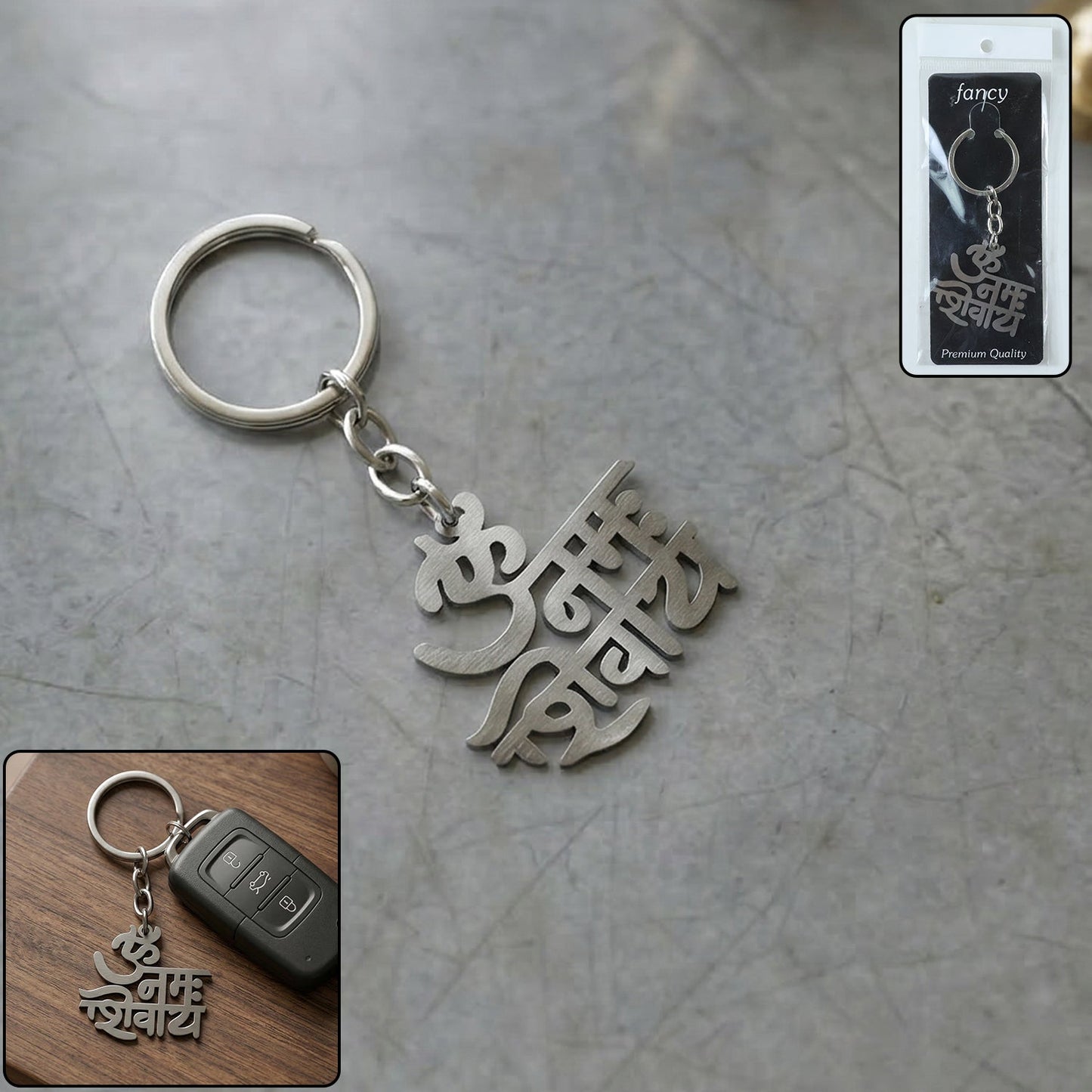 om namah shivay keychain