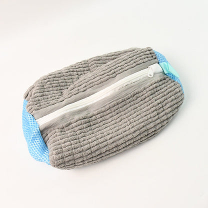 Heavy-Duty Reusable Shoe Washing Bag for Washing Machine (1 Pc) -01