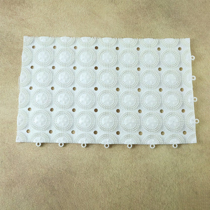 Anti-Slip Bathroom Massage Mat with Suction Cups (33 × 21 cm / 4 Pc)