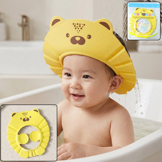 Cartoon baby shower bath cap