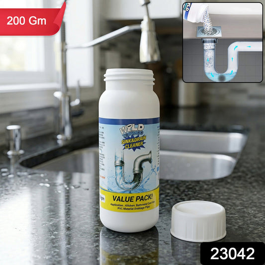 kitchen drain unclog powder cleaner