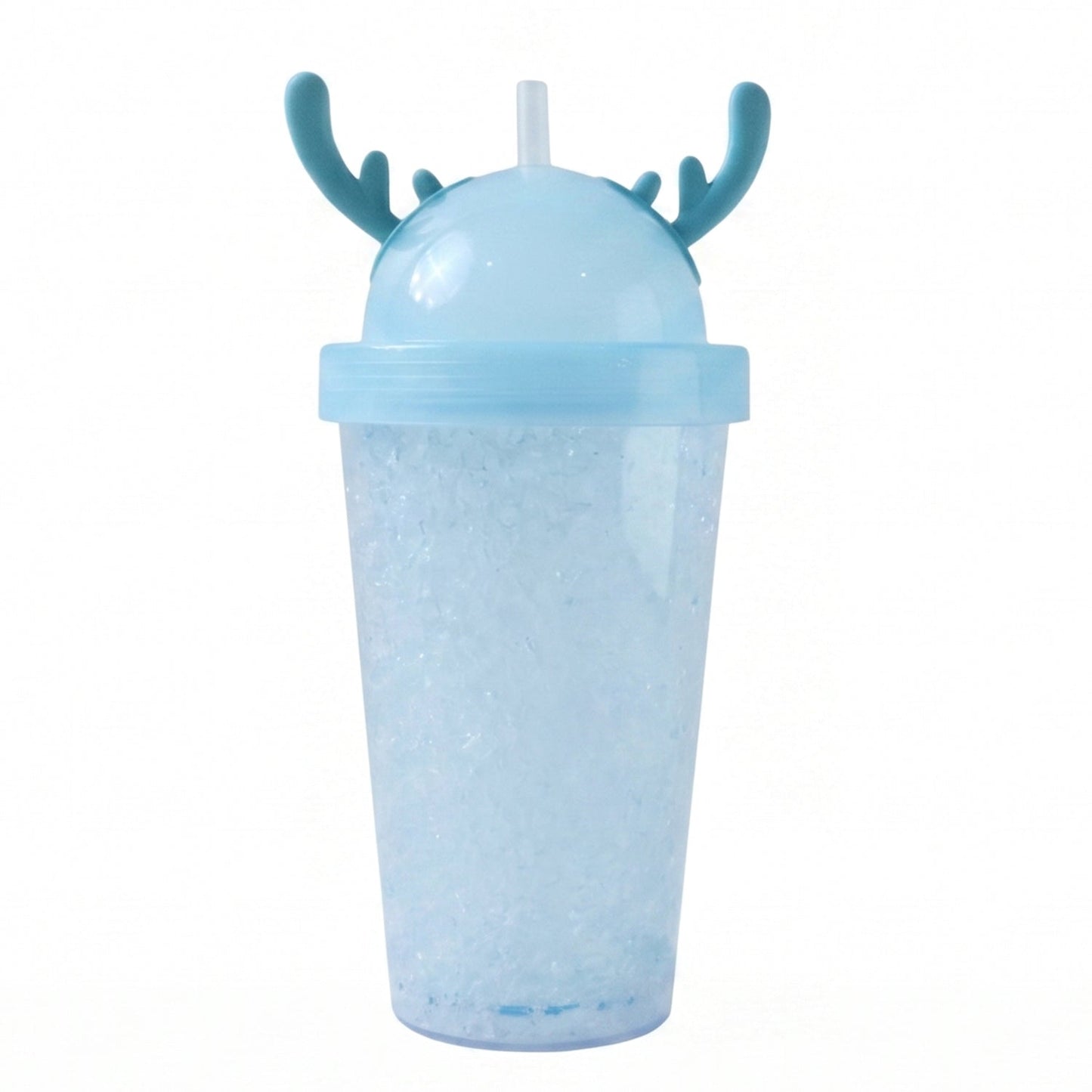 fun design reusable plastic tumbler with handle
